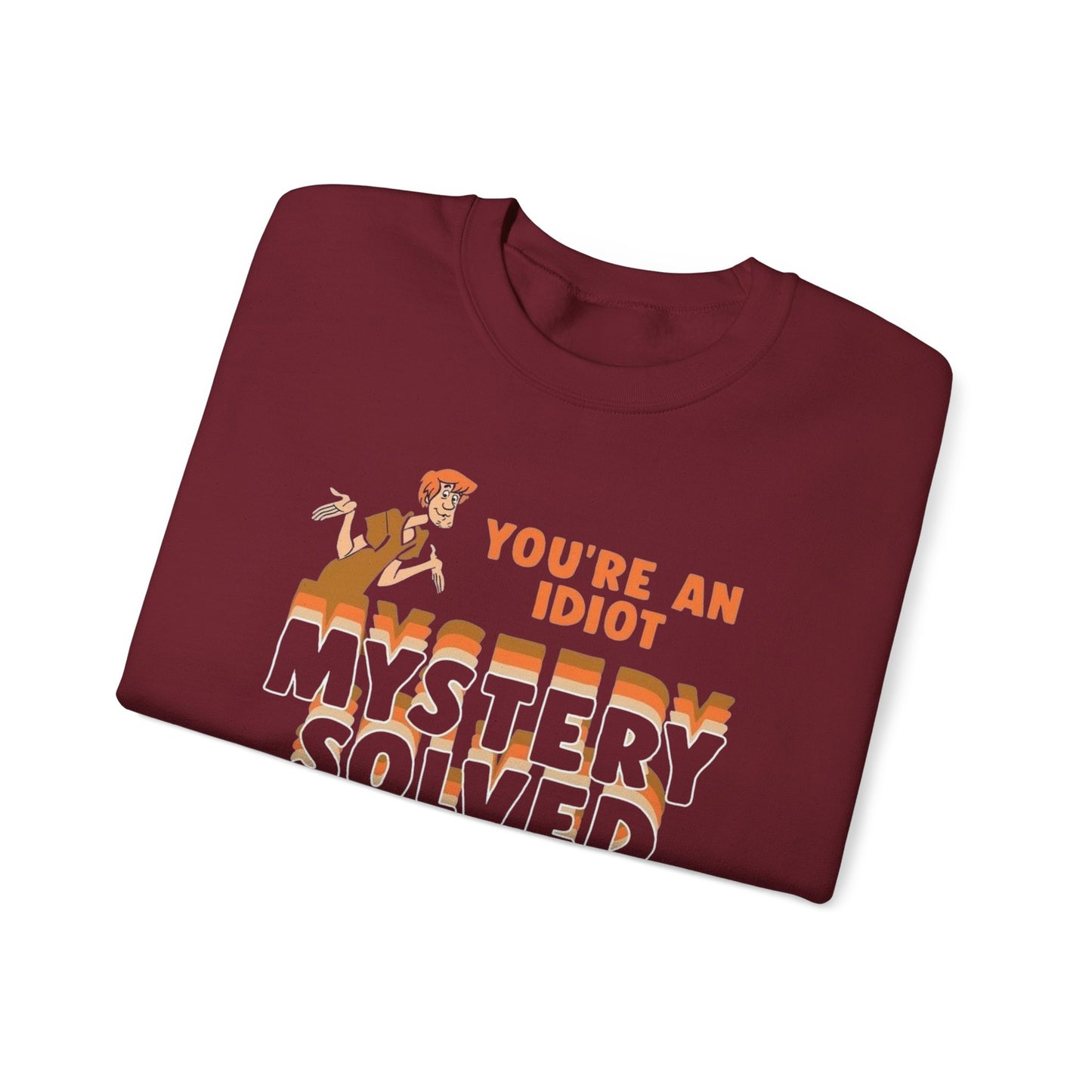 Shaggy “Mystery Solved” 🤷🏼♂️ Crewneck