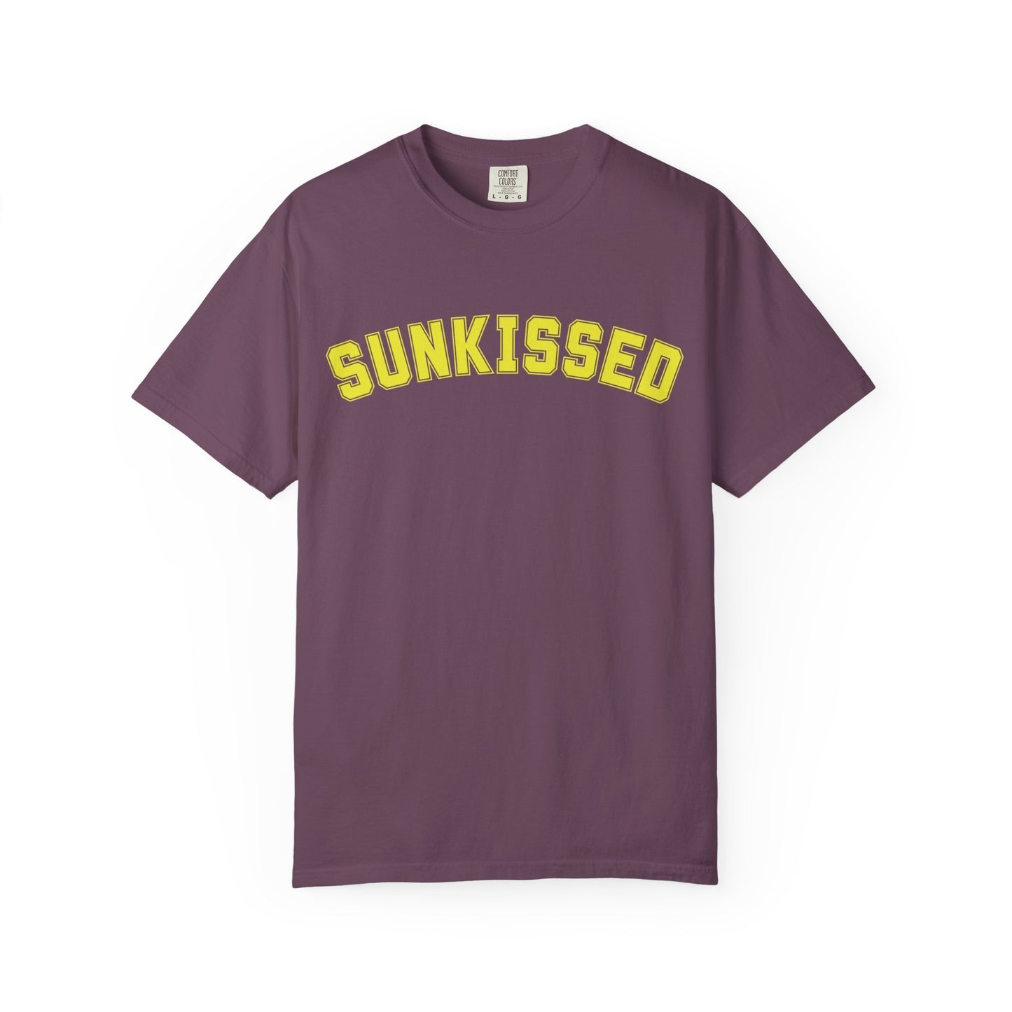 Sun-kissed Yellow Tee, Casual Everyday Wear, Fun Summer Top