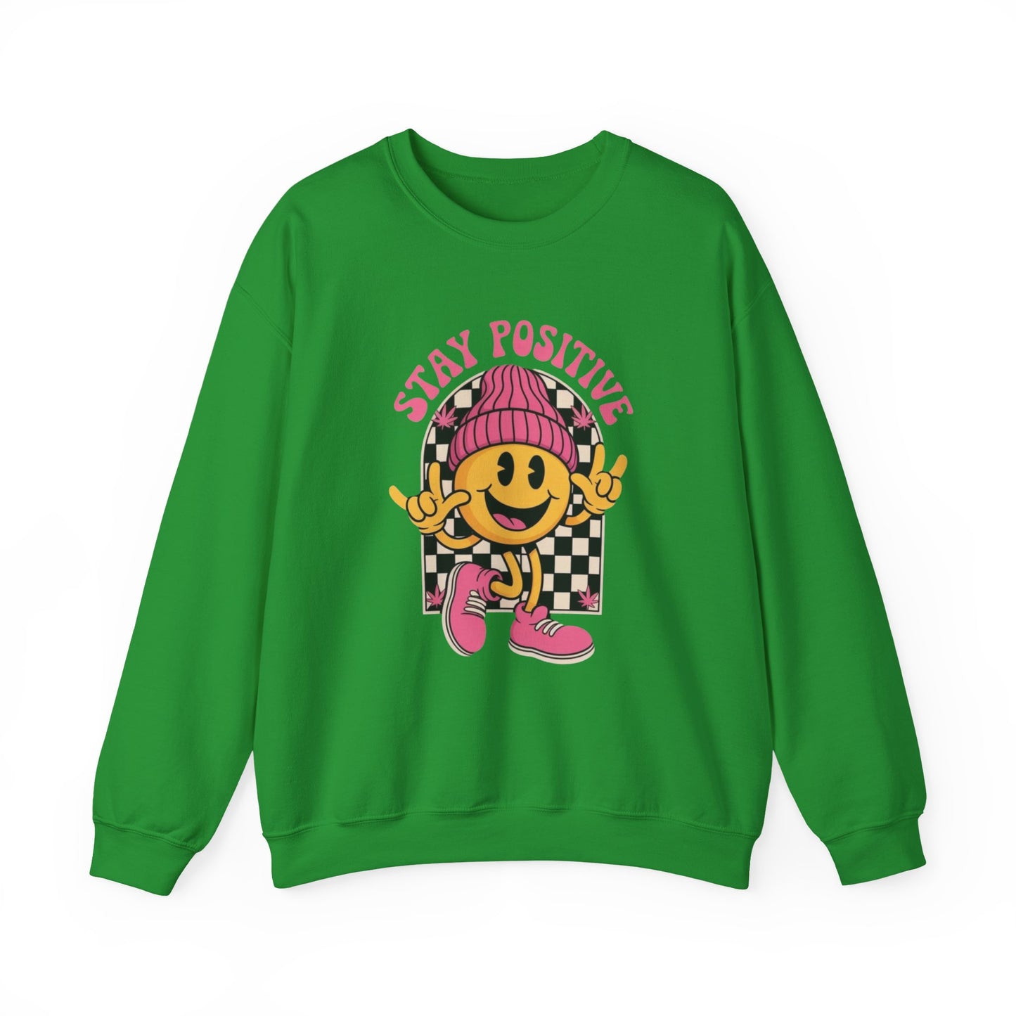 Stay Positive 😃 Crewneck