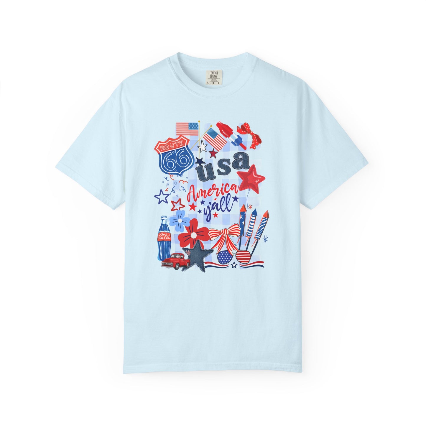 USA collage T-Shirt Fourth of July
