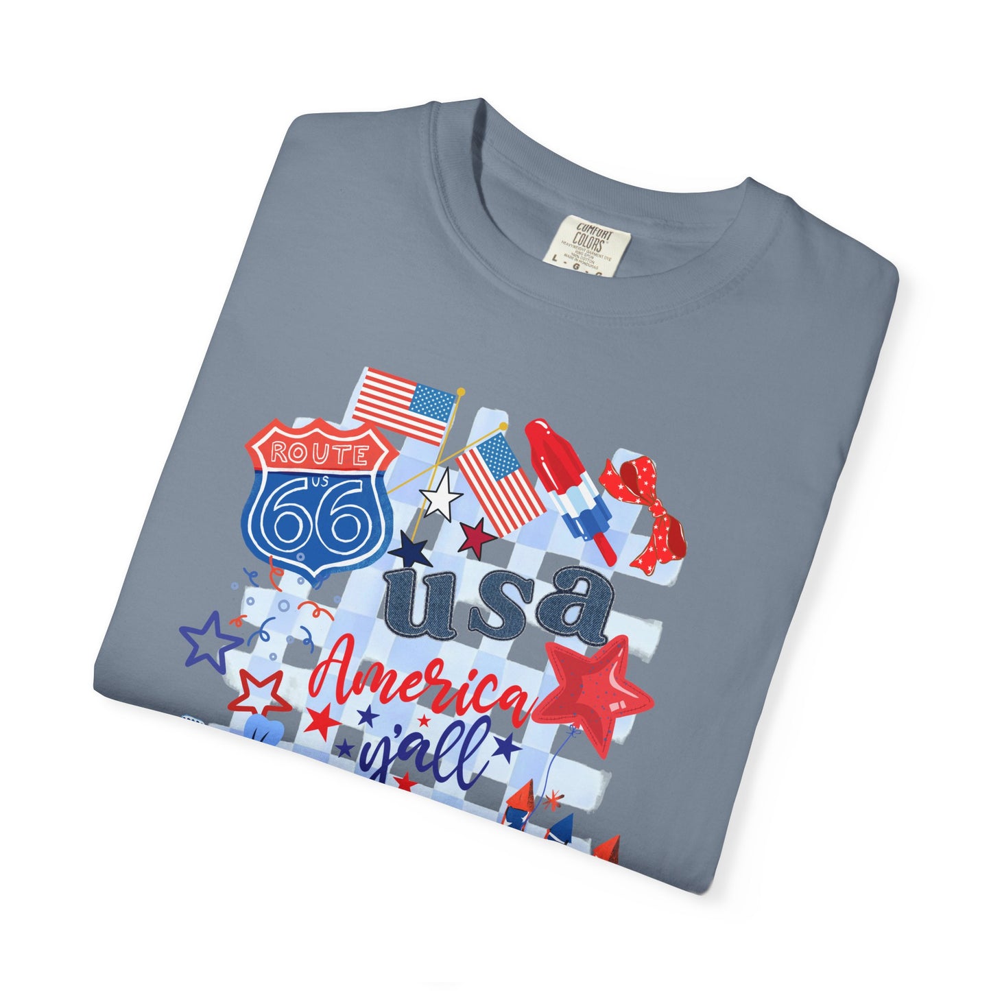 USA collage T-Shirt Fourth of July