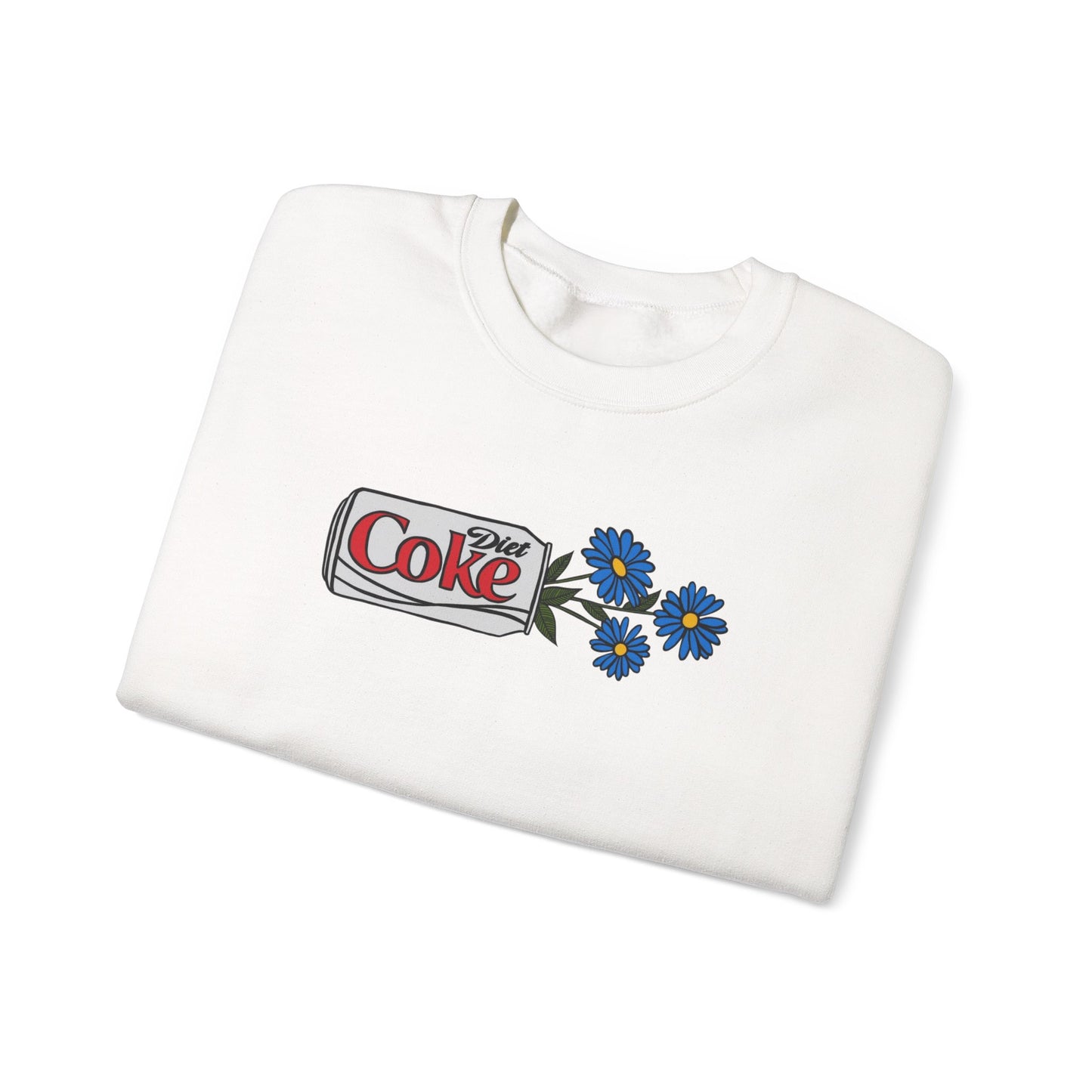 Diet Coke flowers 🌼 Crewneck