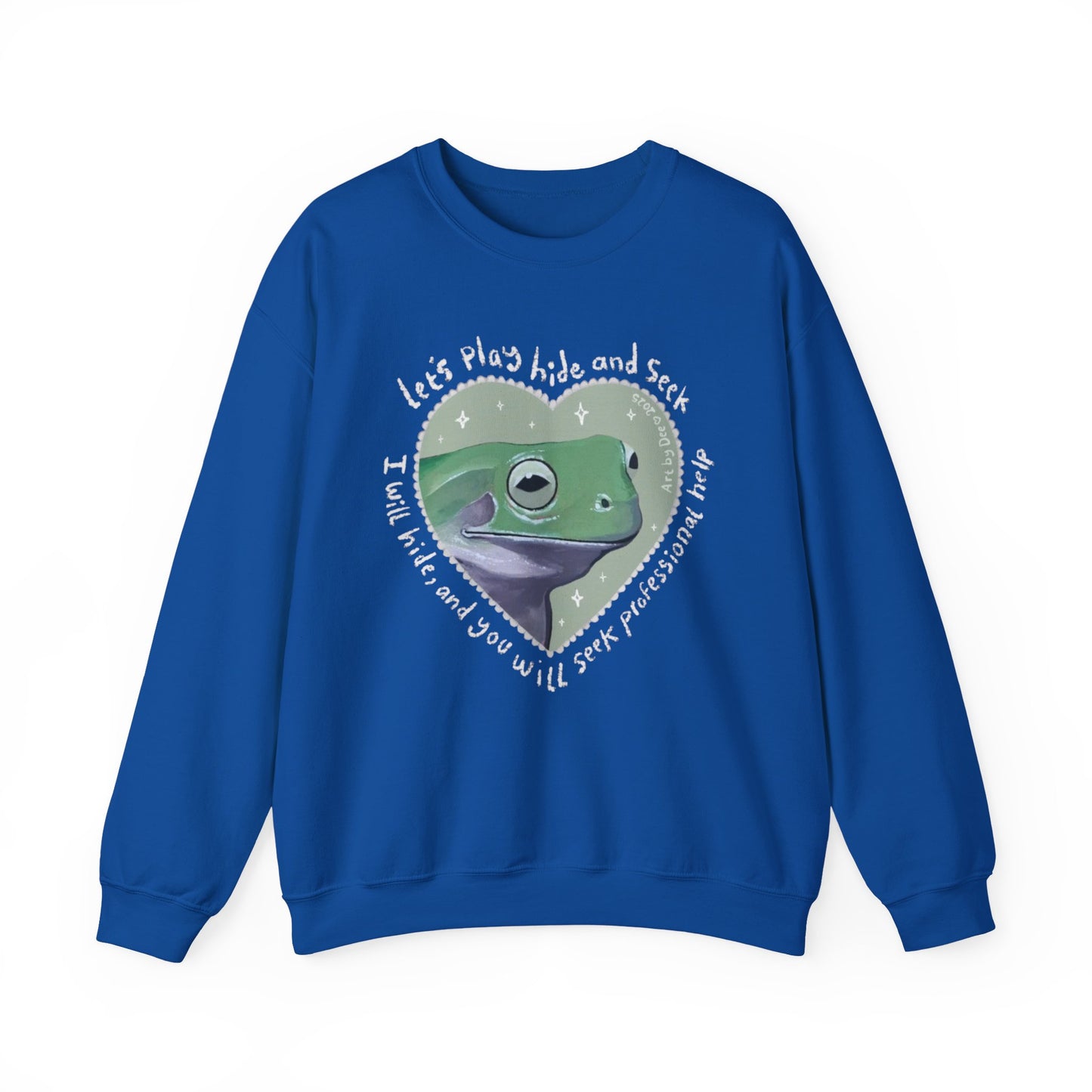 Hide and seek 🐸 Crewneck