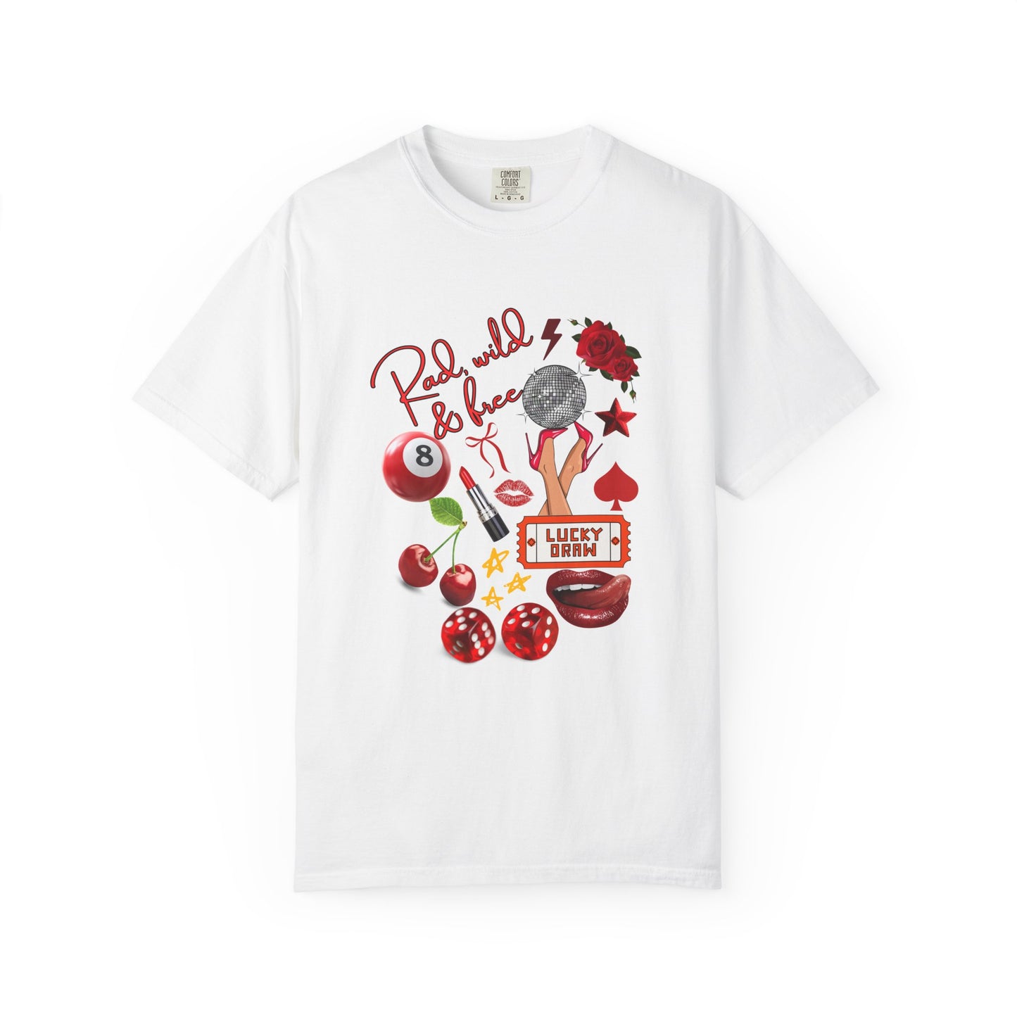 Rad, Wild & free tee