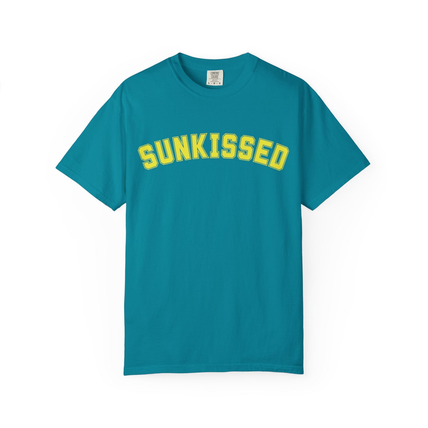 Sun-kissed Yellow Tee, Casual Everyday Wear, Fun Summer Top