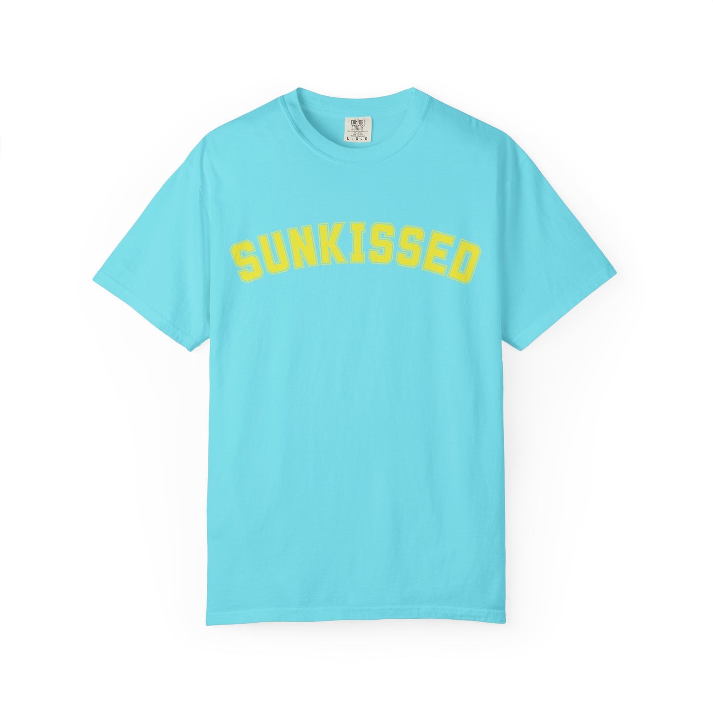 Sun-kissed Yellow Tee, Casual Everyday Wear, Fun Summer Top