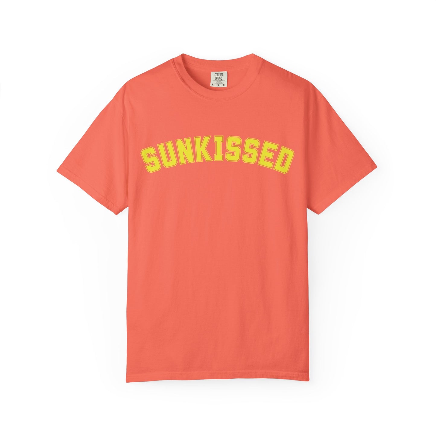 Sun-kissed Yellow Tee, Casual Everyday Wear, Fun Summer Top