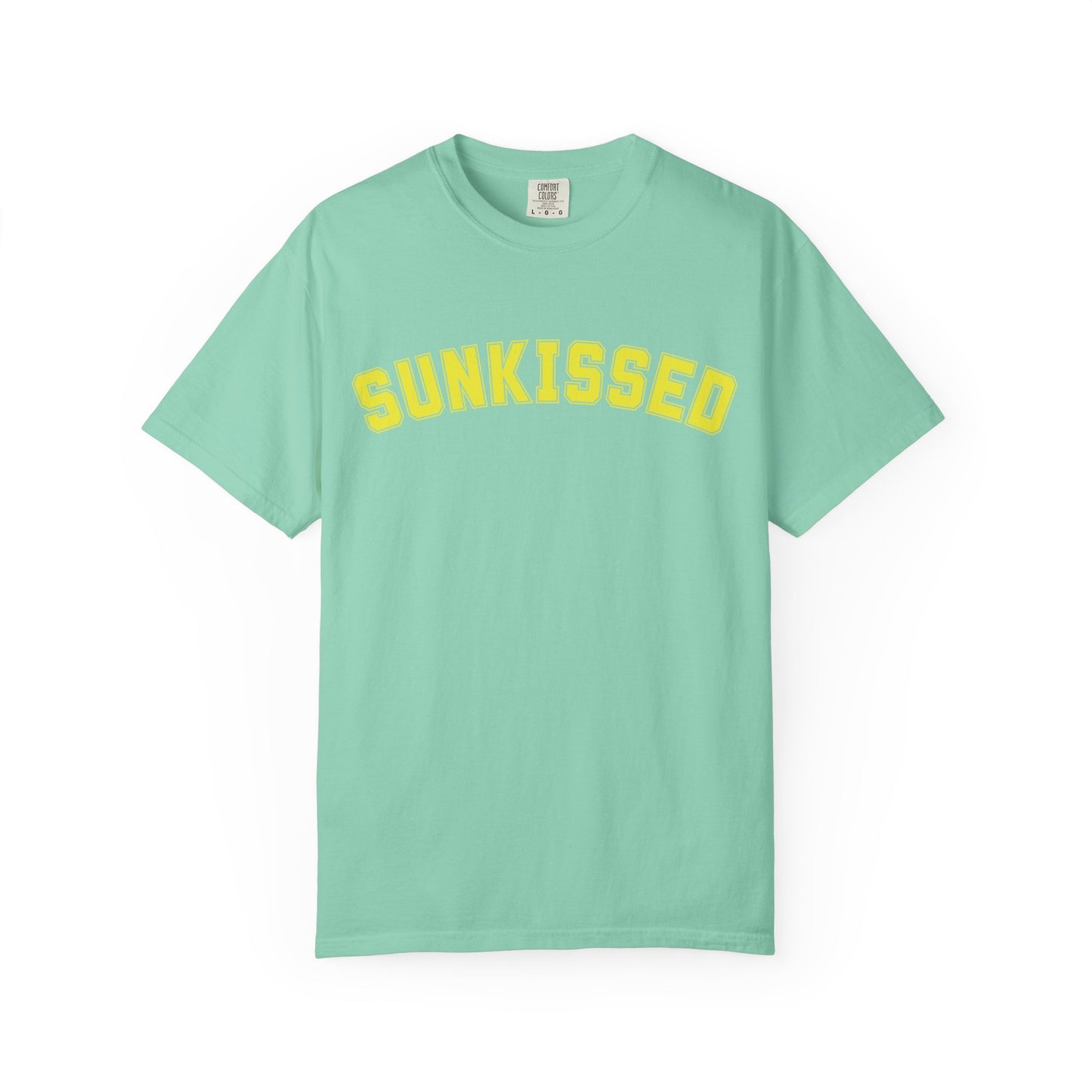 Sun-kissed Yellow Tee, Casual Everyday Wear, Fun Summer Top