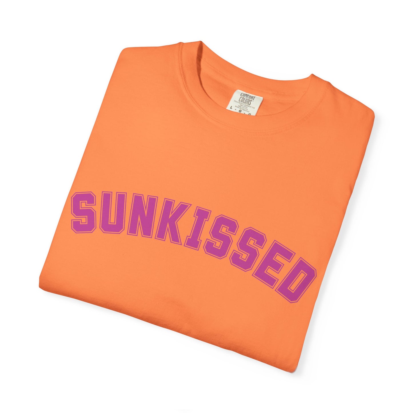 Sun-kissed pink Tee, Casual Everyday Wear, Fun Summer Top