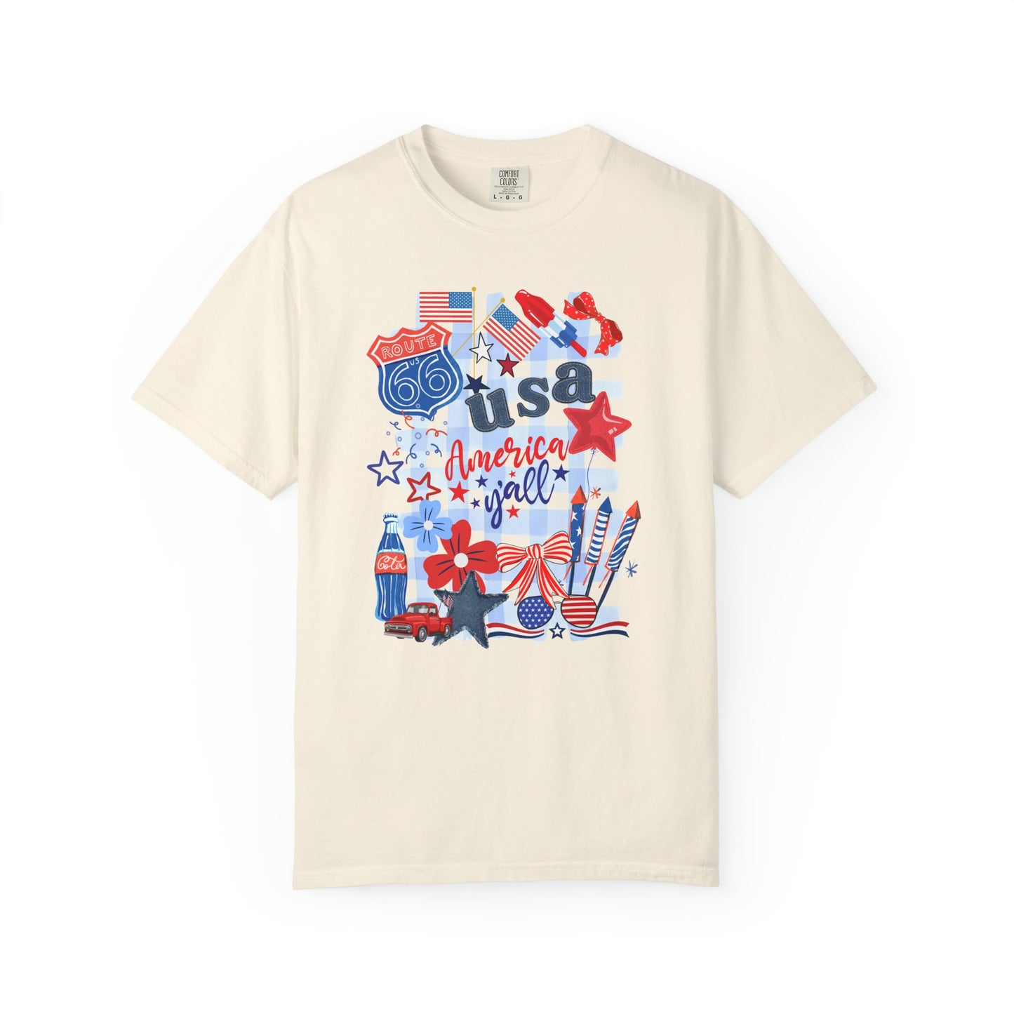 USA collage T-Shirt Fourth of July