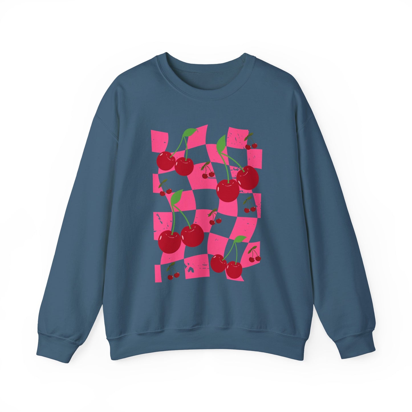Checkered Cherry🍒 Crewneck