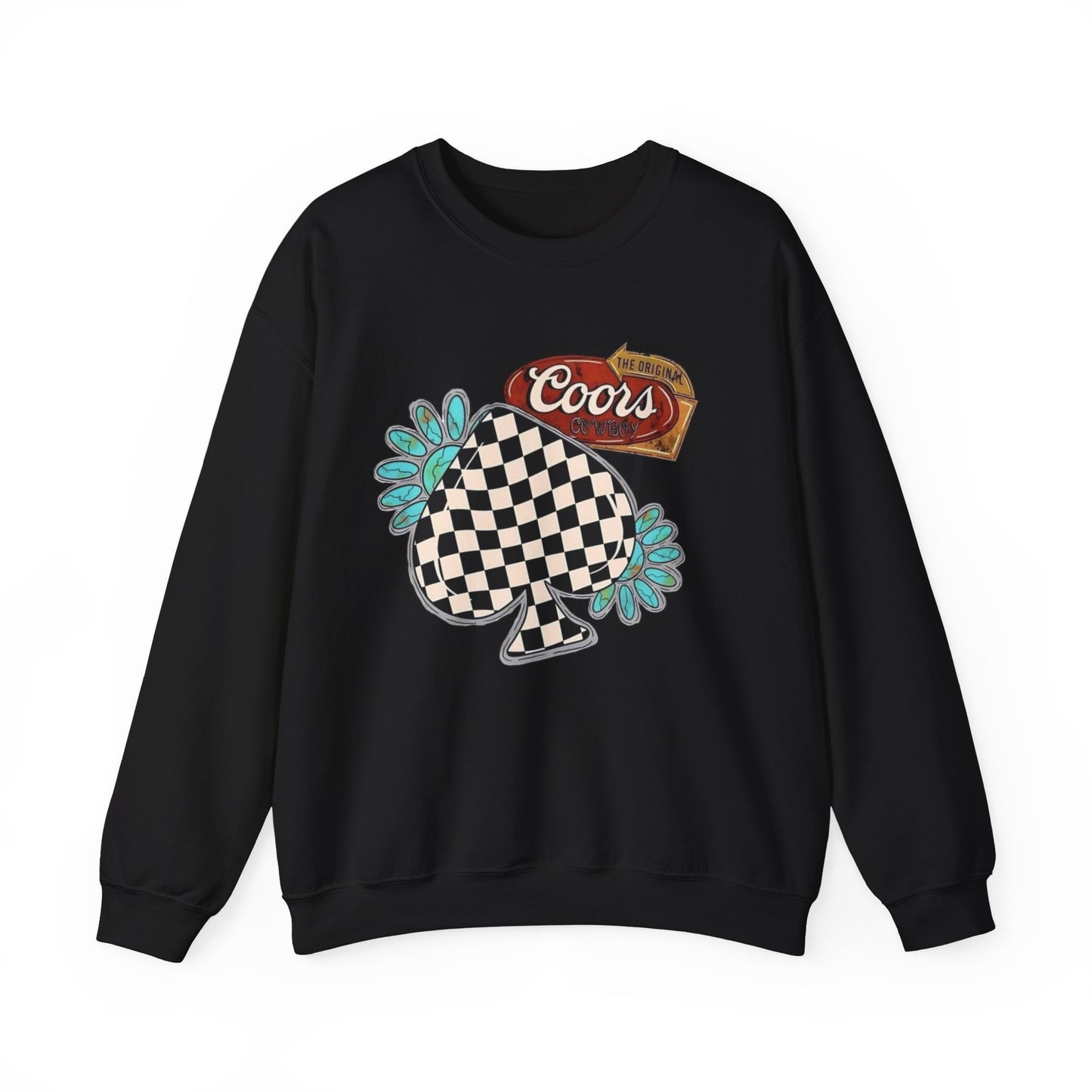 Coors & Turquoise Heavy Blend™ Crewneck Sweatshirt