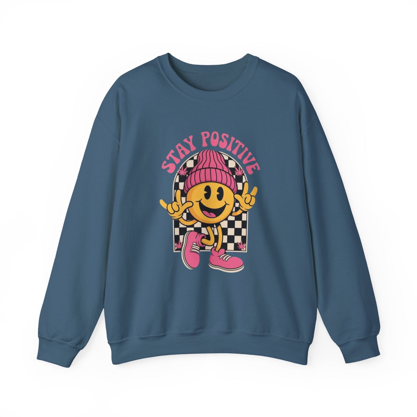 Stay Positive 😃 Crewneck
