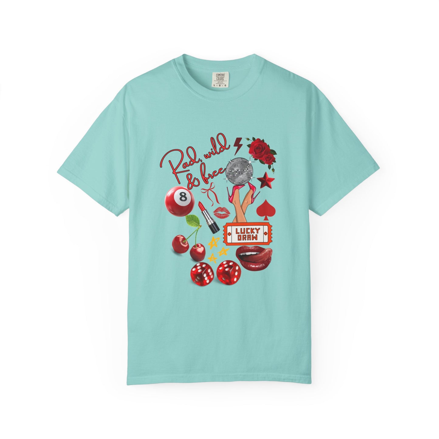 Rad, Wild & free tee