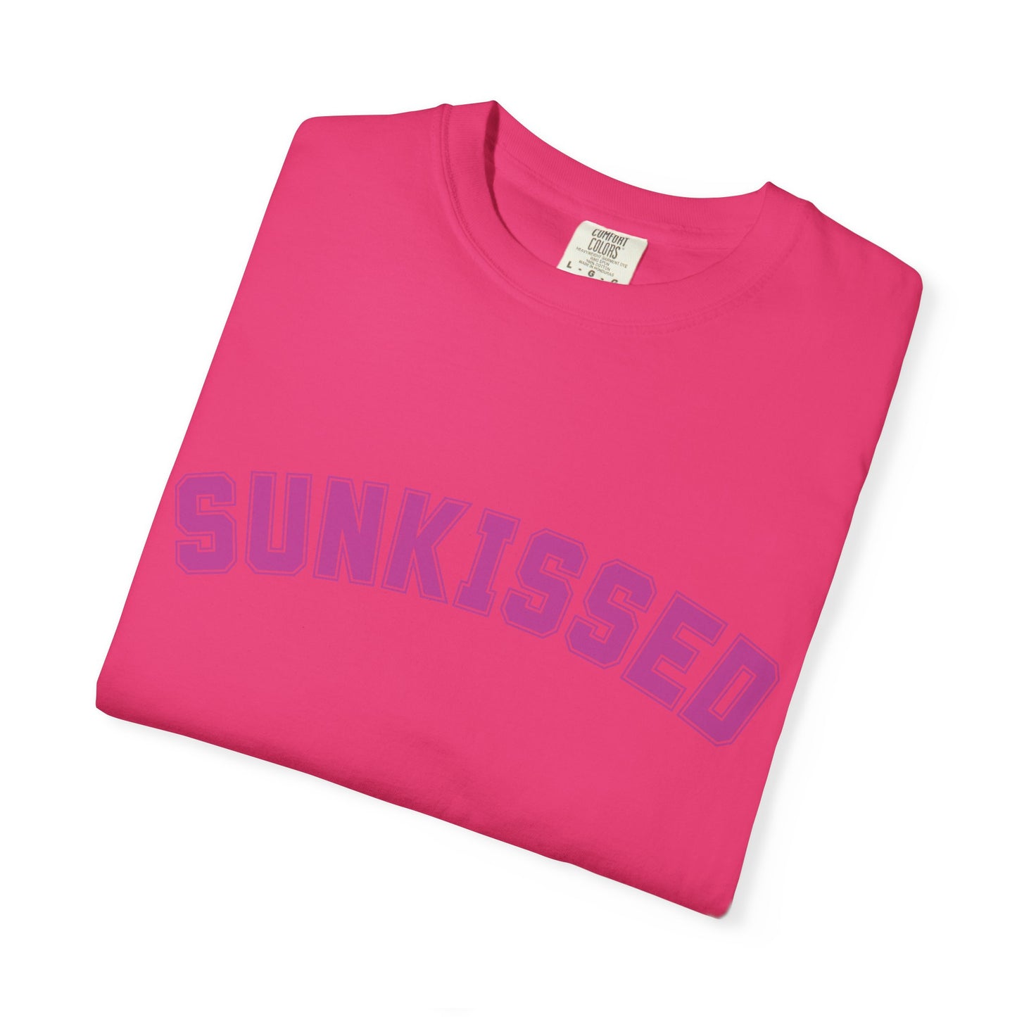 Sun-kissed pink Tee, Casual Everyday Wear, Fun Summer Top