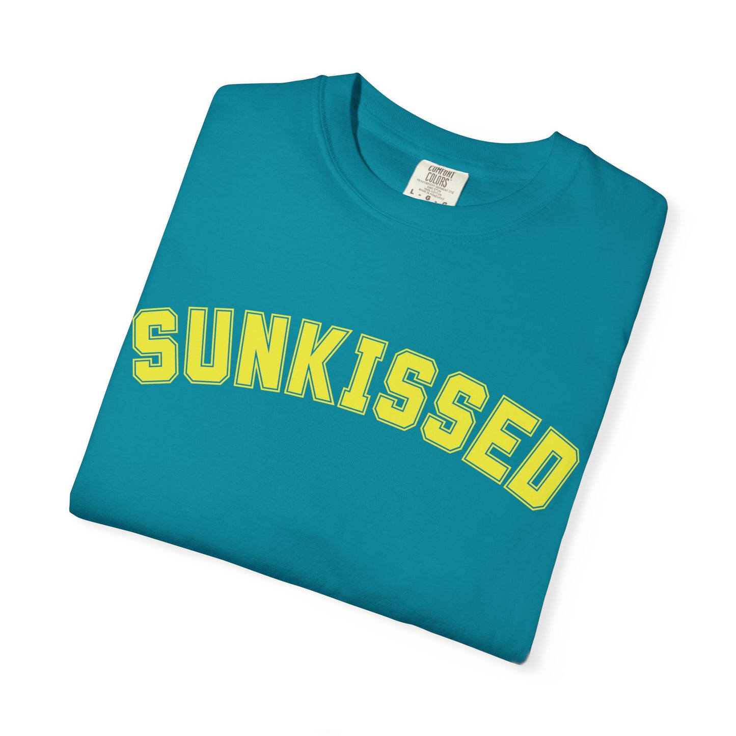 Sun-kissed Yellow Tee, Casual Everyday Wear, Fun Summer Top
