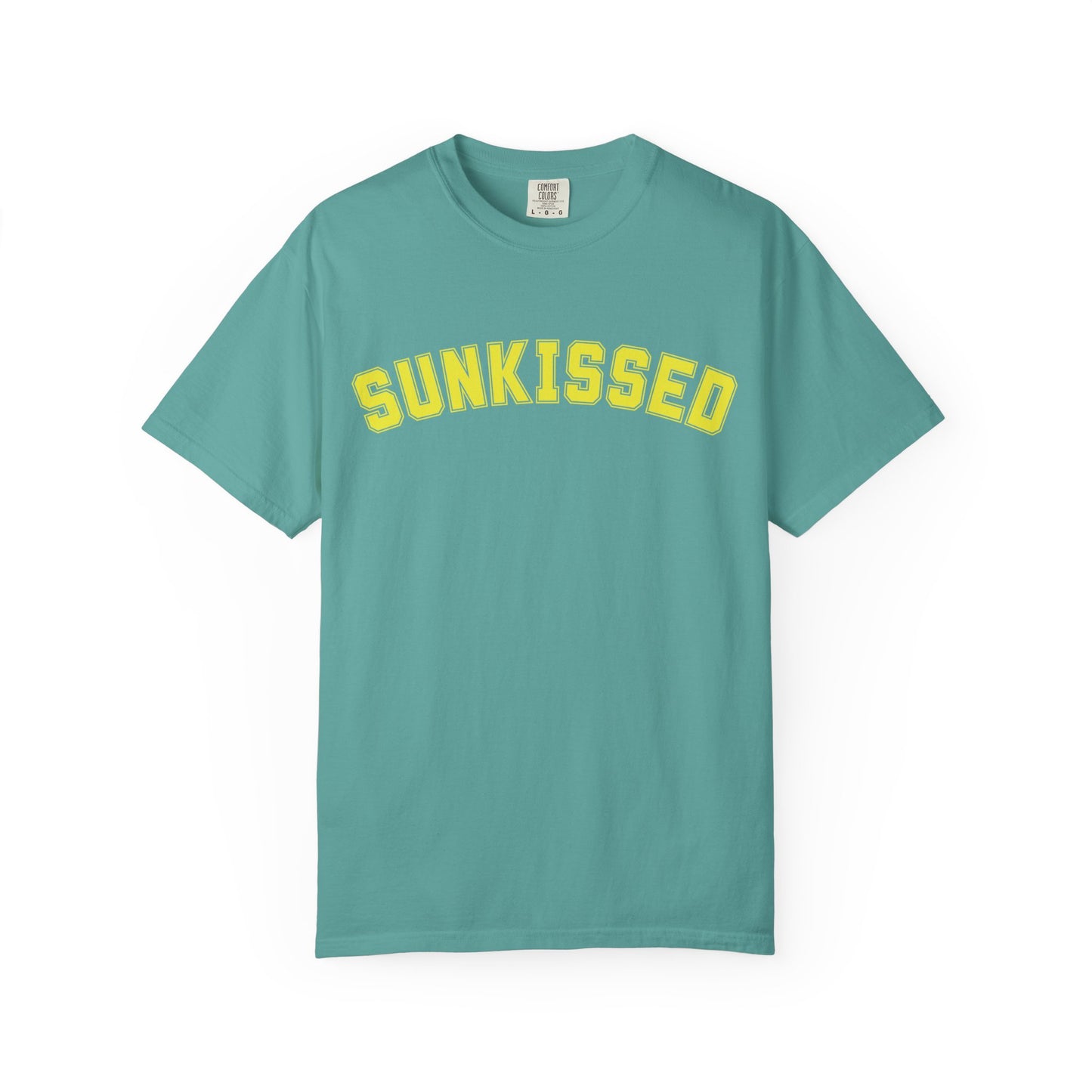 Sun-kissed Yellow Tee, Casual Everyday Wear, Fun Summer Top