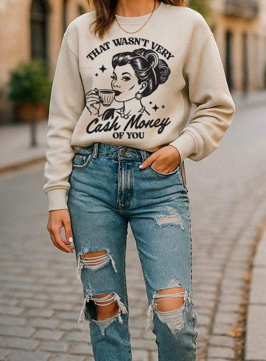 Cash Money Heavy Blend™ Crewneck Sweatshirt