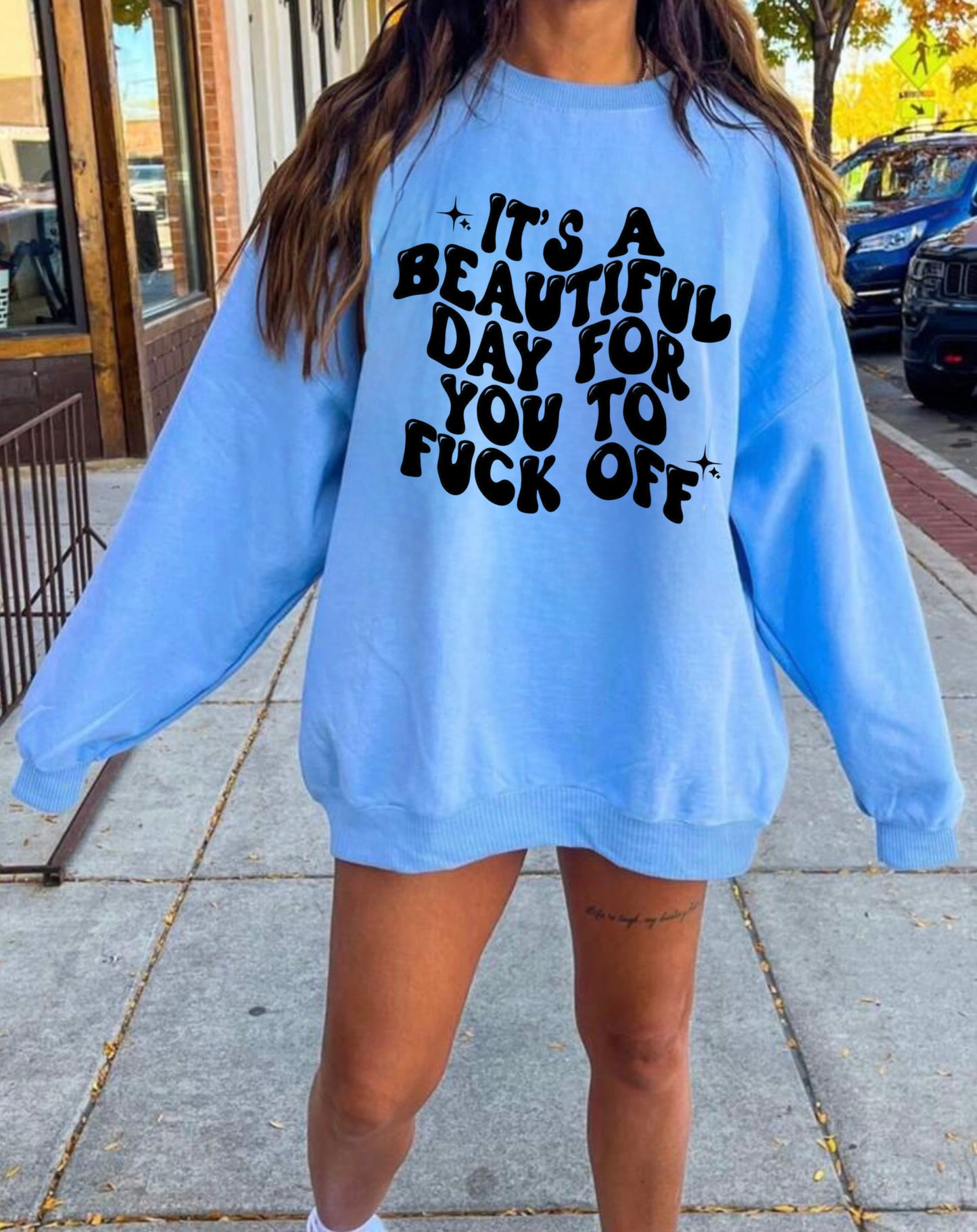 It’s a beautiful day Heavy Blend™ Crewneck Sweatshirt