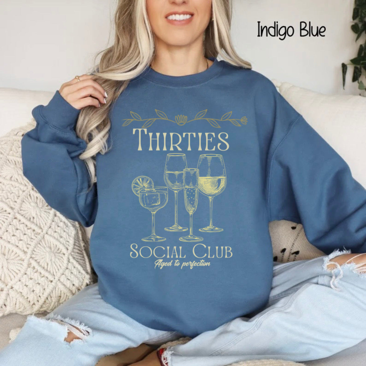 Thirties social club Heavy Blend™ Crewneck Sweatshirt
