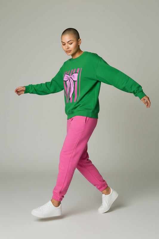 Preppy bow🎀 Crewneck