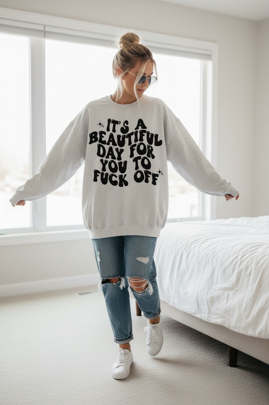 It’s a beautiful day Heavy Blend™ Crewneck Sweatshirt