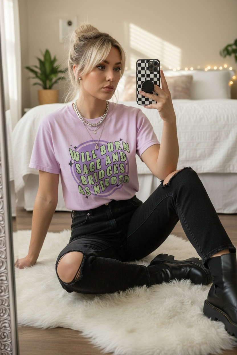 Will burn sage and bridges tee