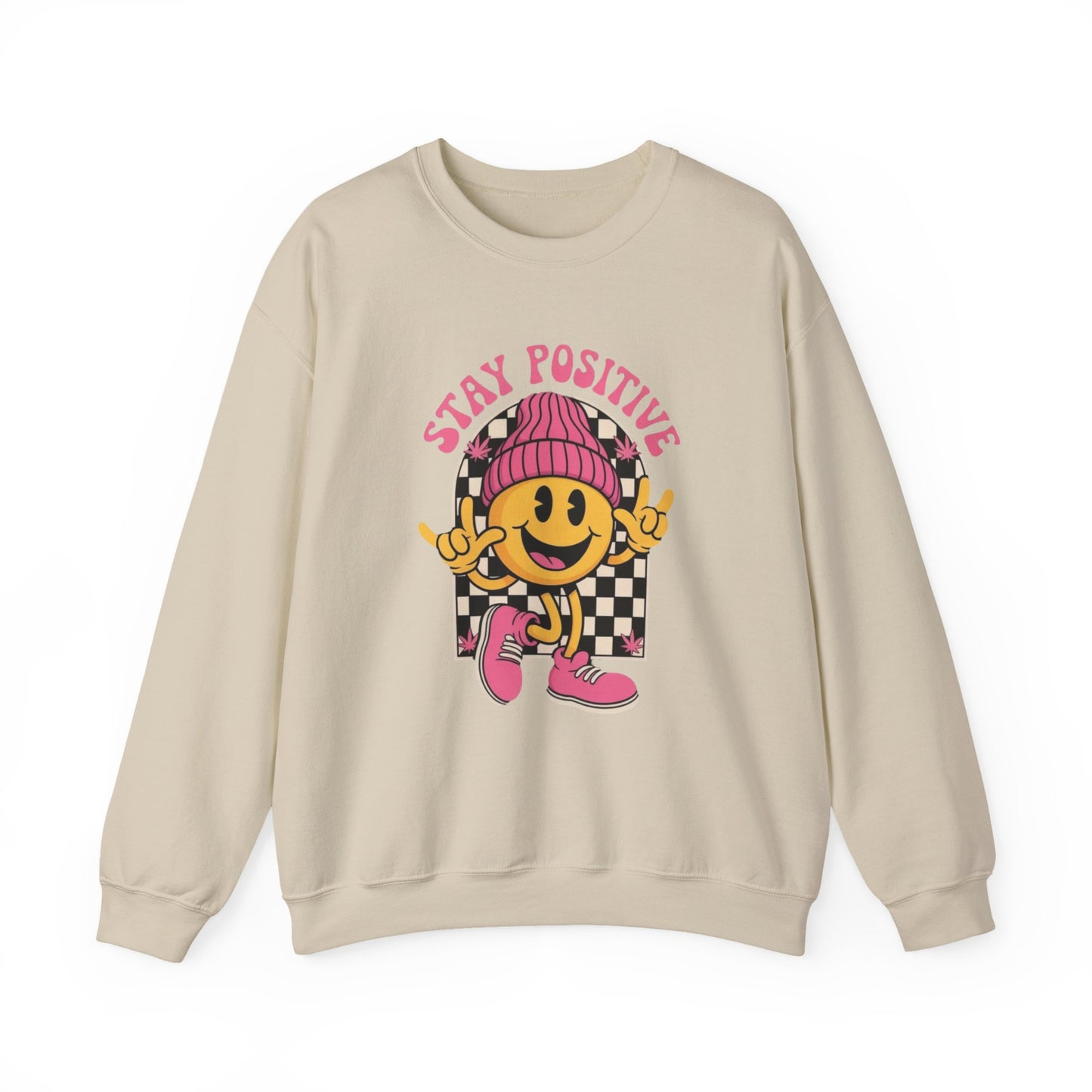 Stay Positive 😃 Crewneck