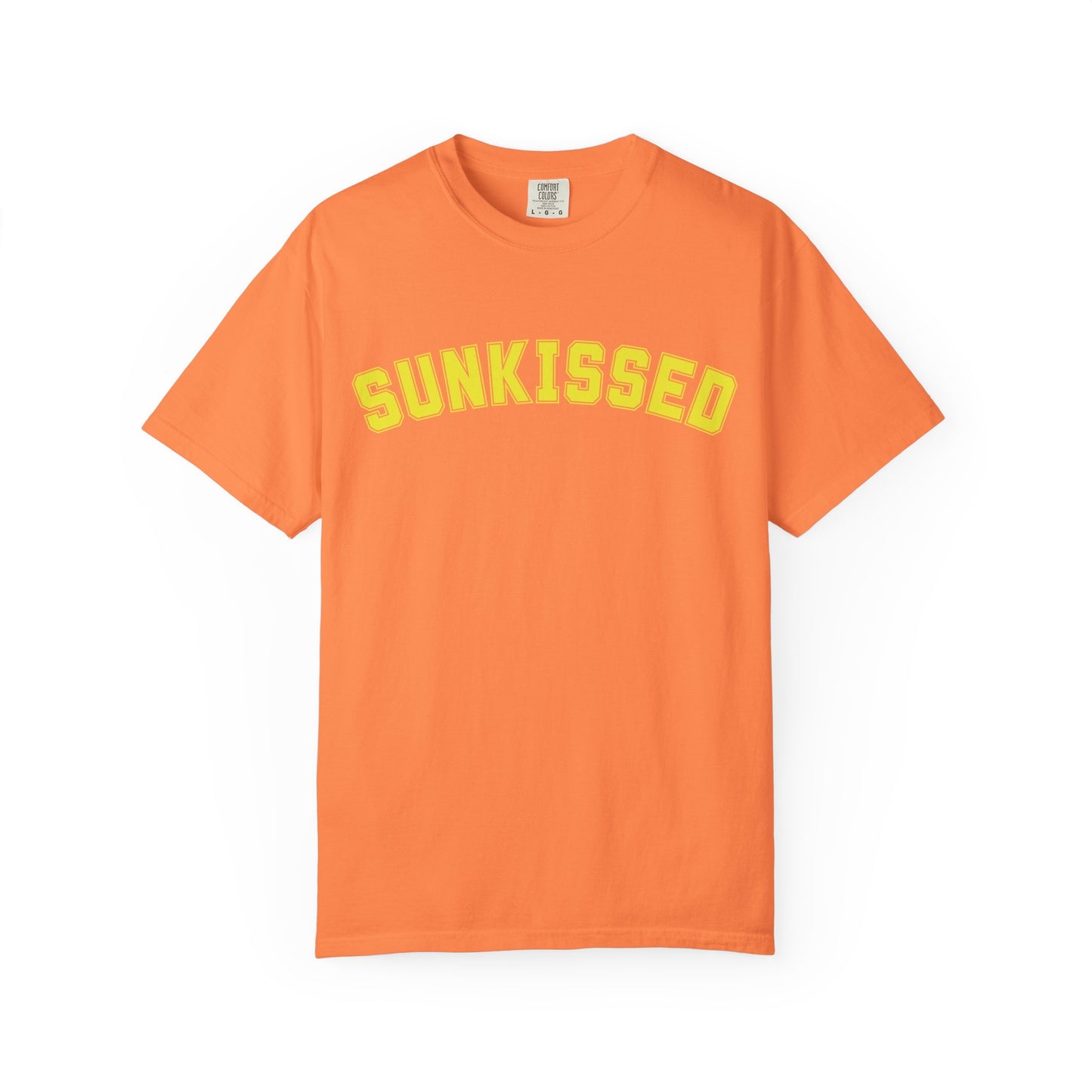 Sun-kissed Yellow Tee, Casual Everyday Wear, Fun Summer Top