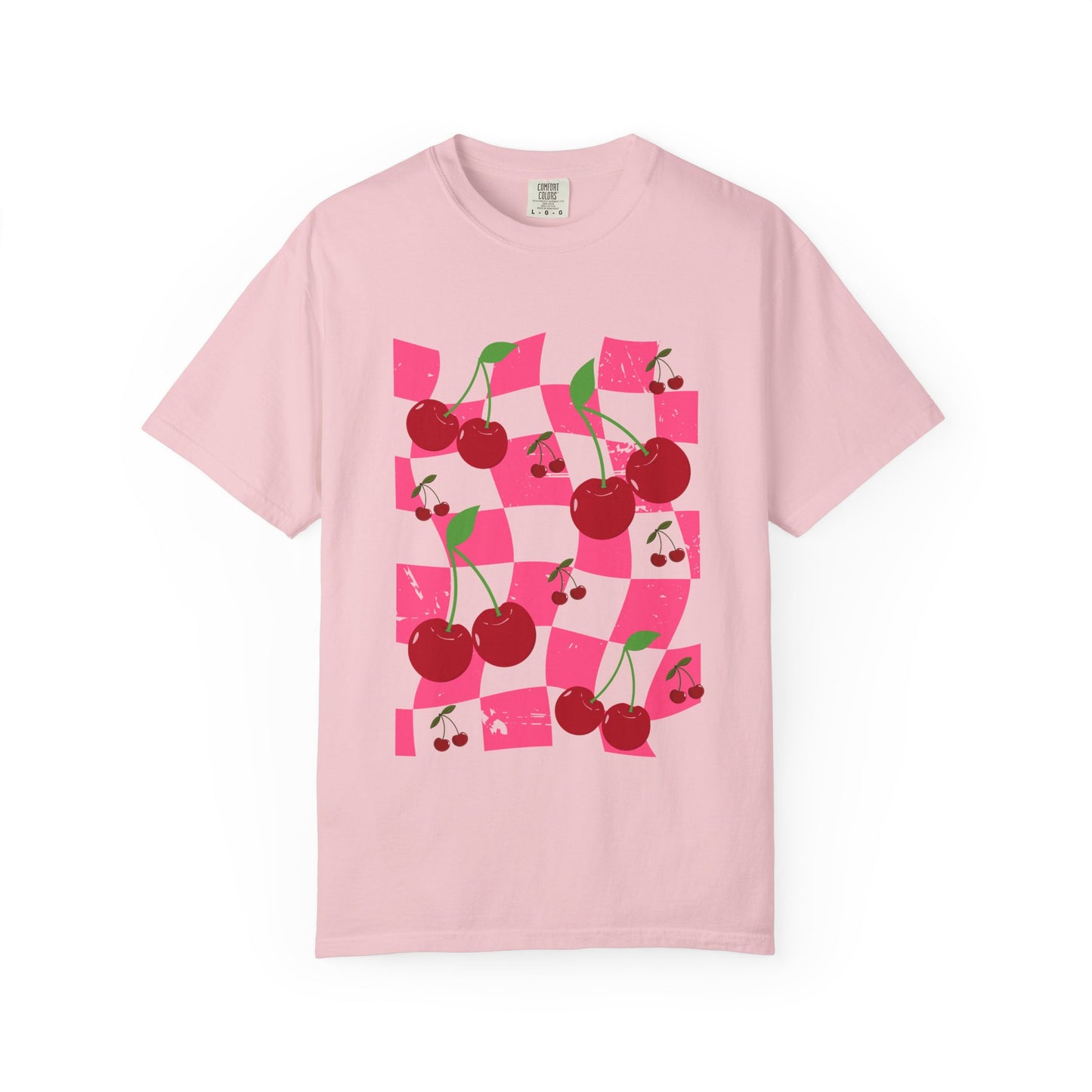 Checkered Cherry🍒Tee