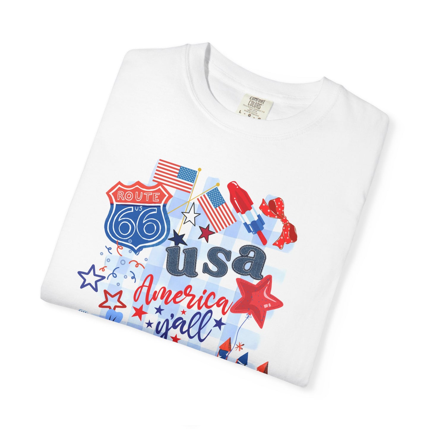 USA collage T-Shirt Fourth of July