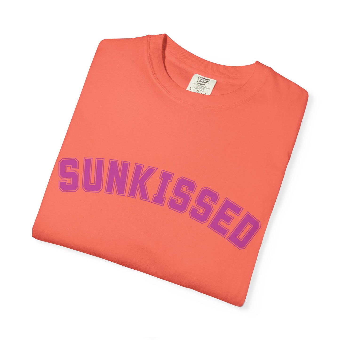 Sun-kissed pink Tee, Casual Everyday Wear, Fun Summer Top