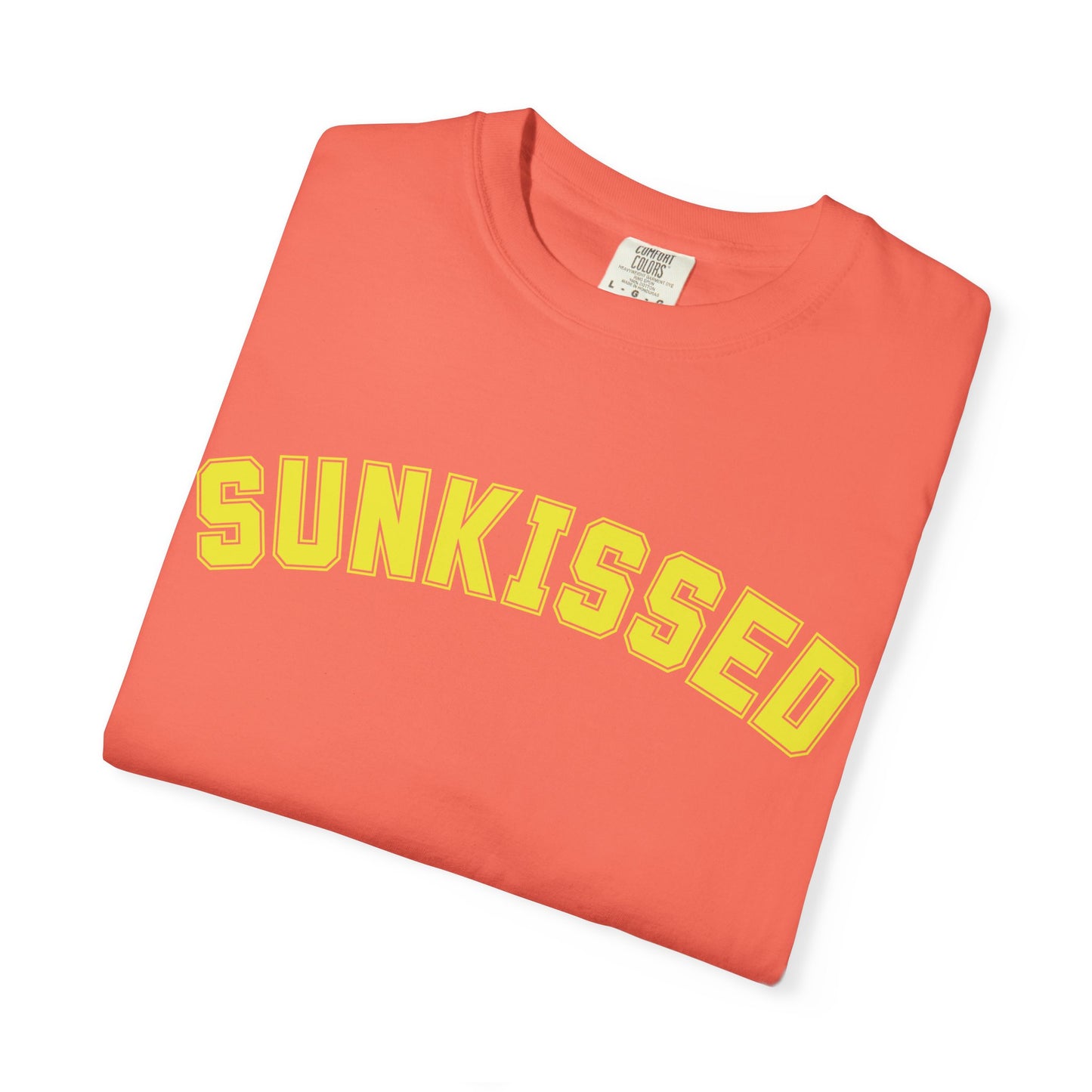 Sun-kissed Yellow Tee, Casual Everyday Wear, Fun Summer Top