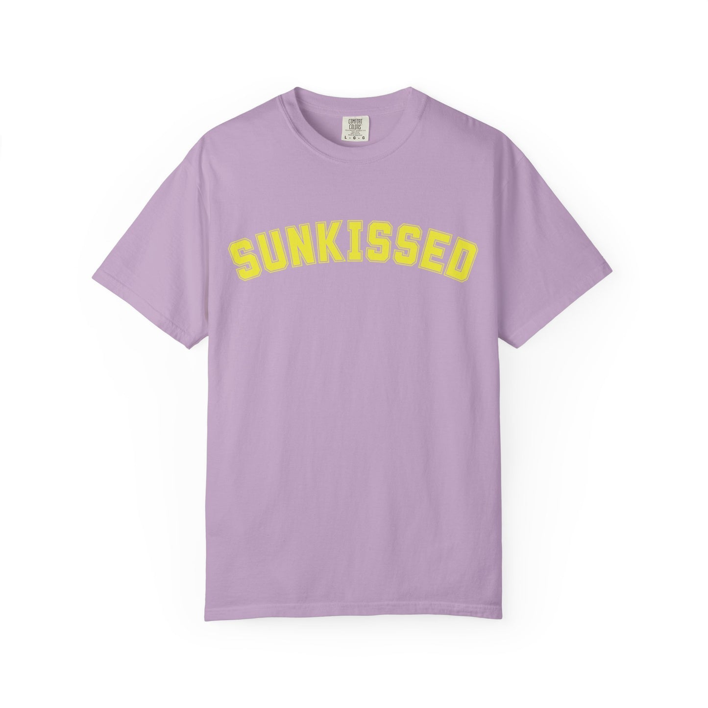 Sun-kissed Yellow Tee, Casual Everyday Wear, Fun Summer Top