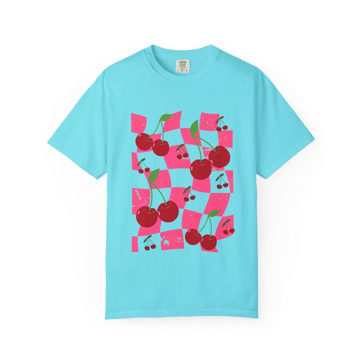 Checkered Cherry🍒Tee