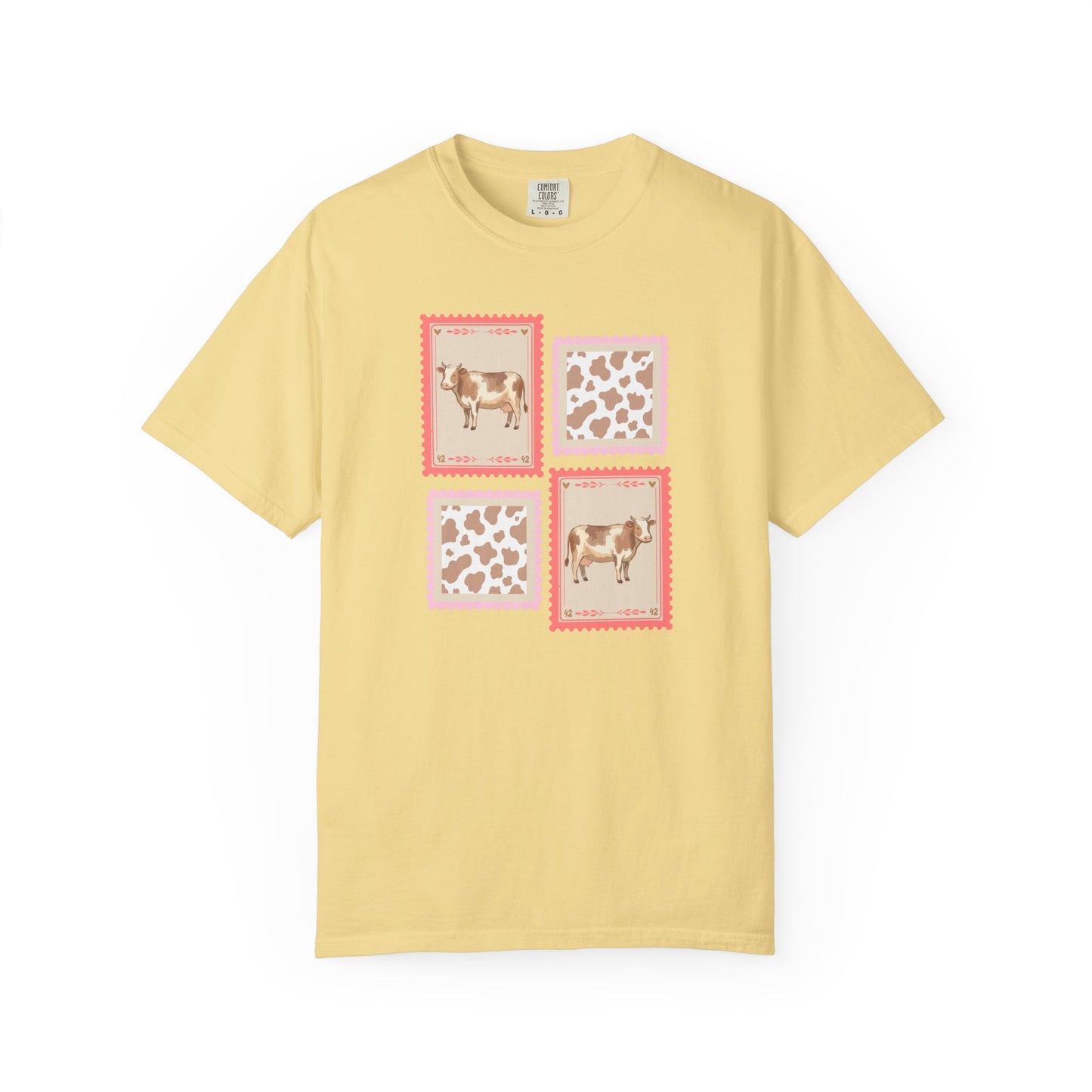Cowgirl stamps 🐄🤠🎀 tee