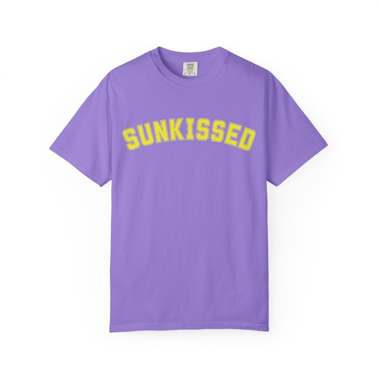 Sun-kissed Yellow Tee, Casual Everyday Wear, Fun Summer Top