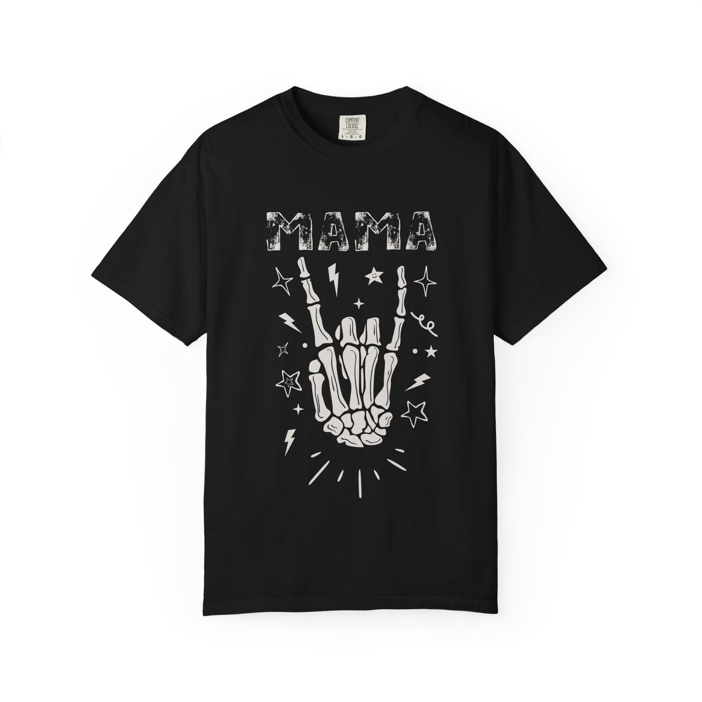 Skull hand MAMA tee ✨