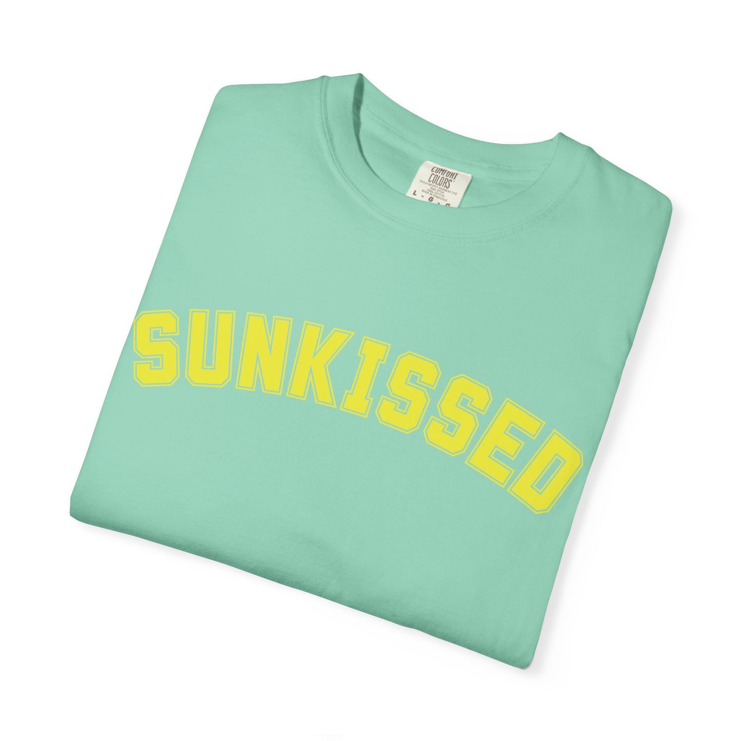 Sun-kissed Yellow Tee, Casual Everyday Wear, Fun Summer Top