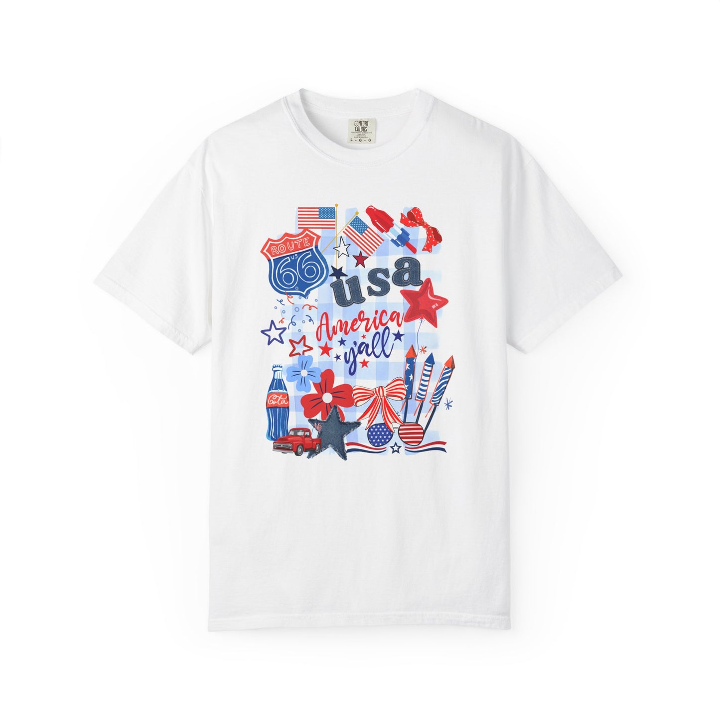 USA collage T-Shirt Fourth of July