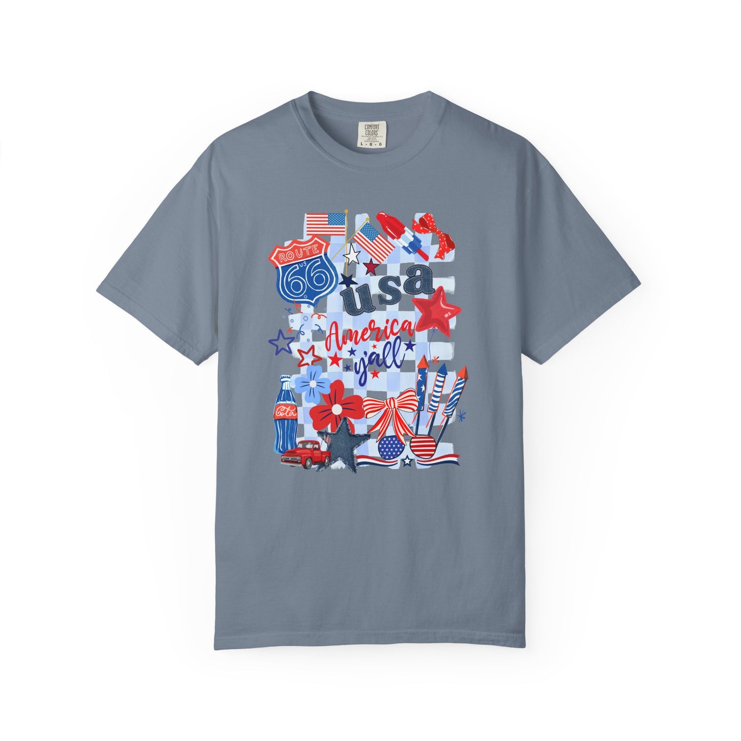 USA collage T-Shirt Fourth of July