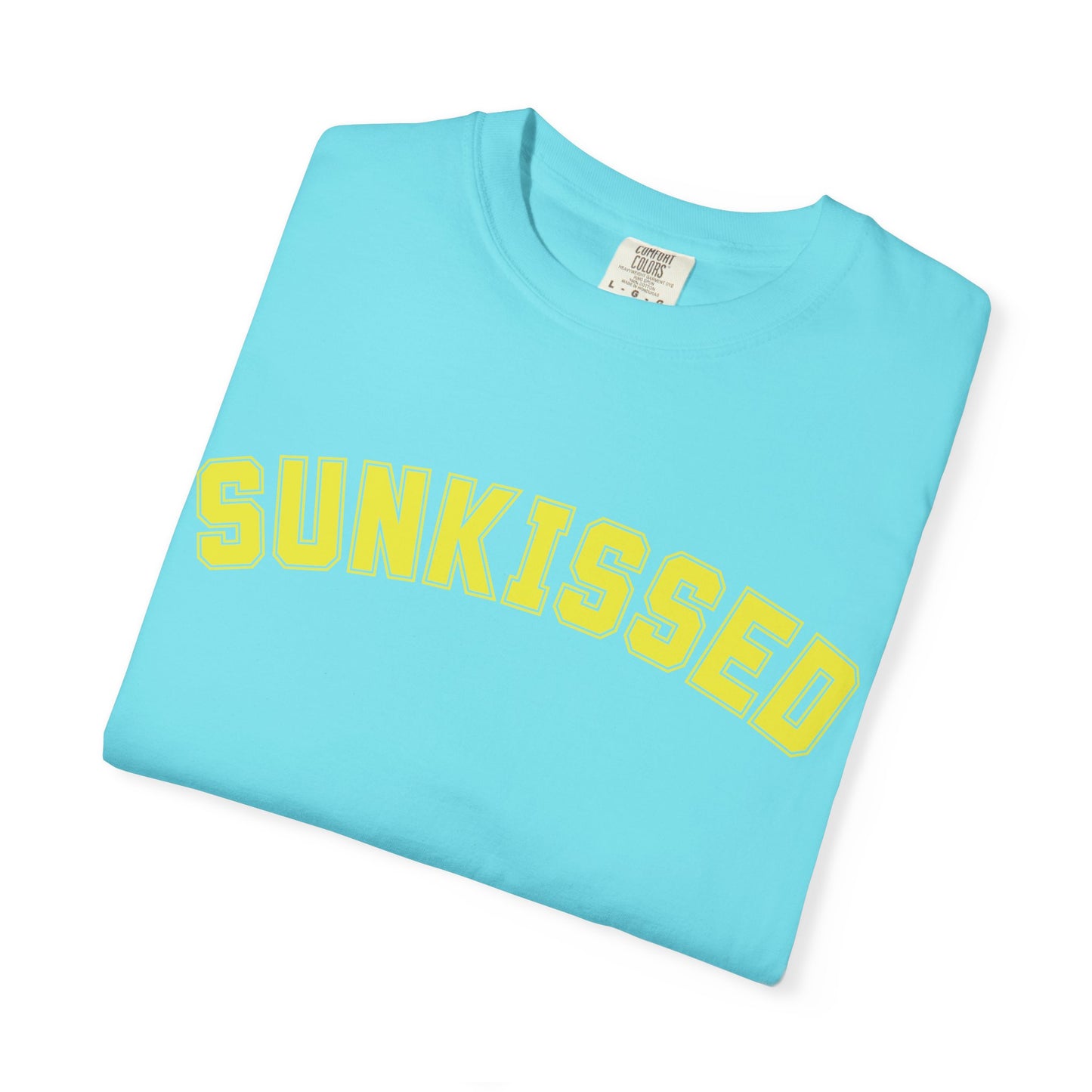 Sun-kissed Yellow Tee, Casual Everyday Wear, Fun Summer Top