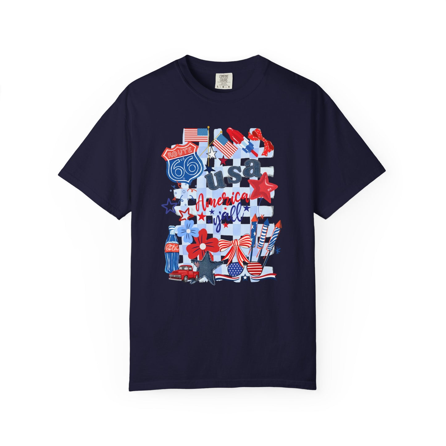 USA collage T-Shirt Fourth of July