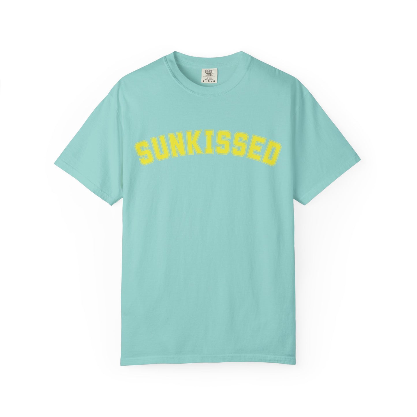 Sun-kissed Yellow Tee, Casual Everyday Wear, Fun Summer Top