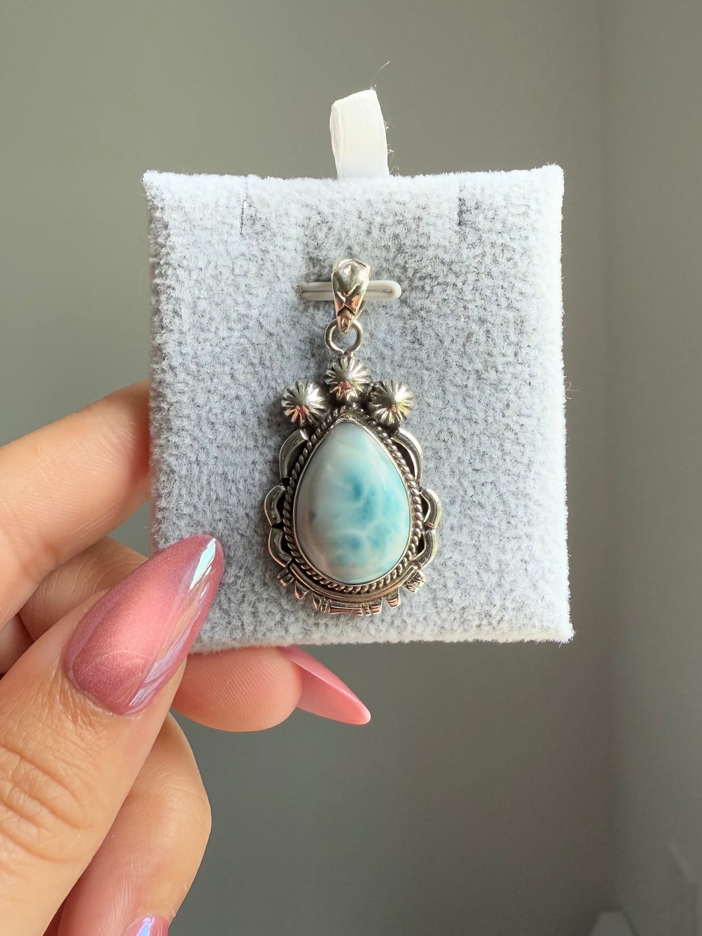 Larimar Pendant