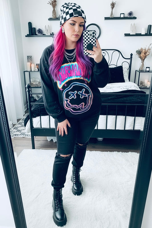 Neon Nirvana Heavy Blend™ Crewneck Sweatshirt